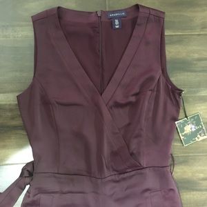 Amaryllis Burgundy Jumpsuit